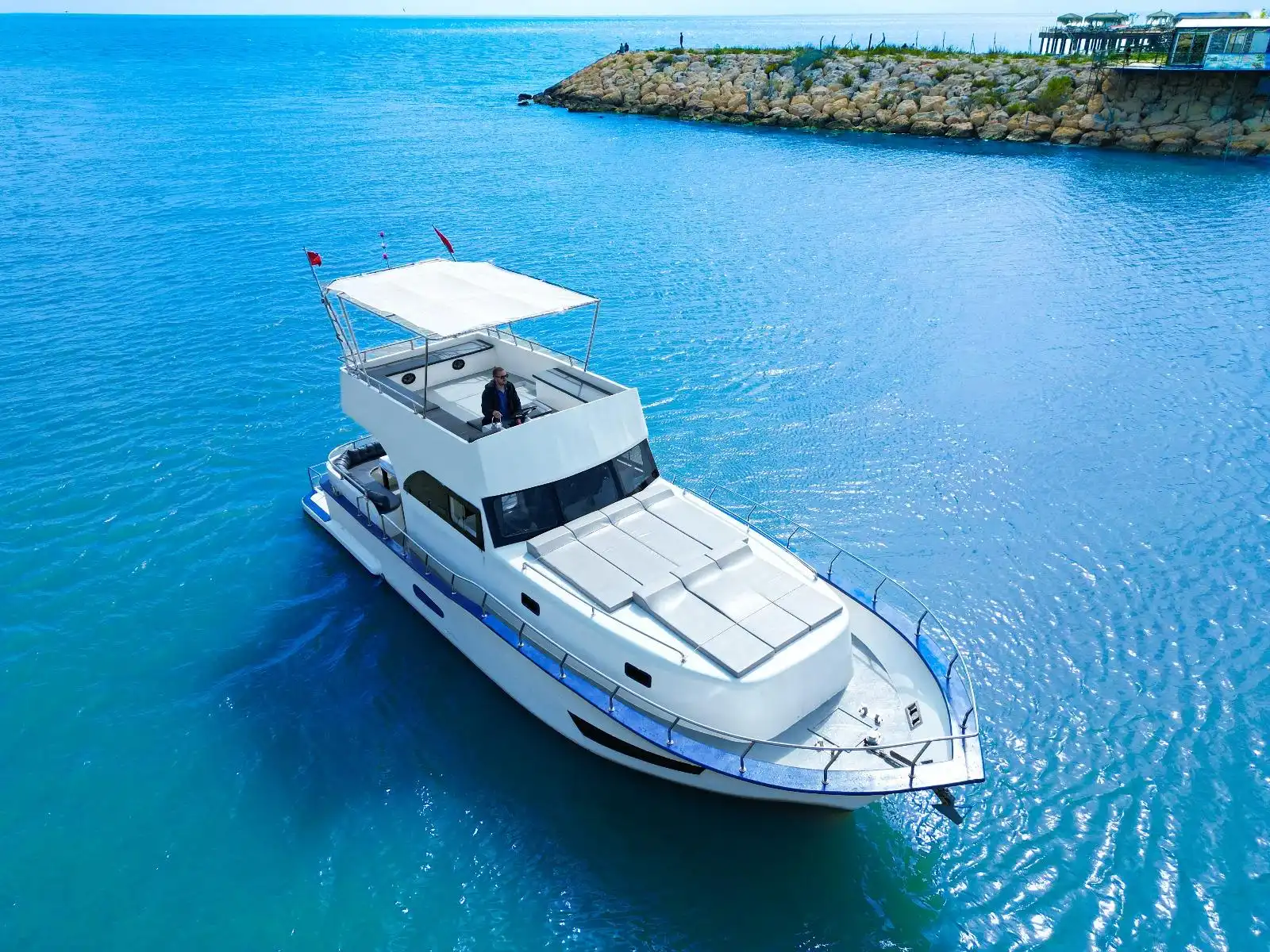 Antalya Kundu Yacht Charter 15m Custom Built 40